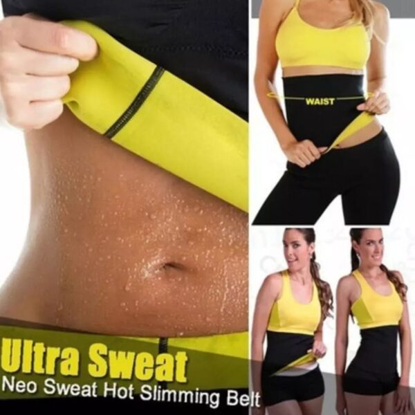 Slimming thermal waist band